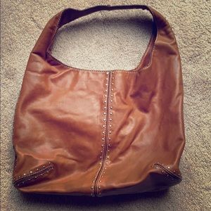 Michael Kors camel colored tote